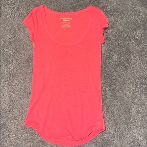 American Eagle Women’s XS Coral Short Sleeve Shirt